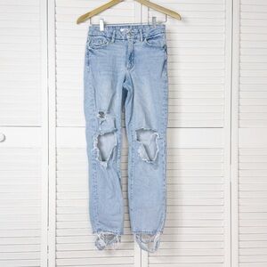 Forever 21 distressed/destroyed jeans